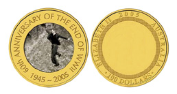 moeda de ouro de tungstênio liga